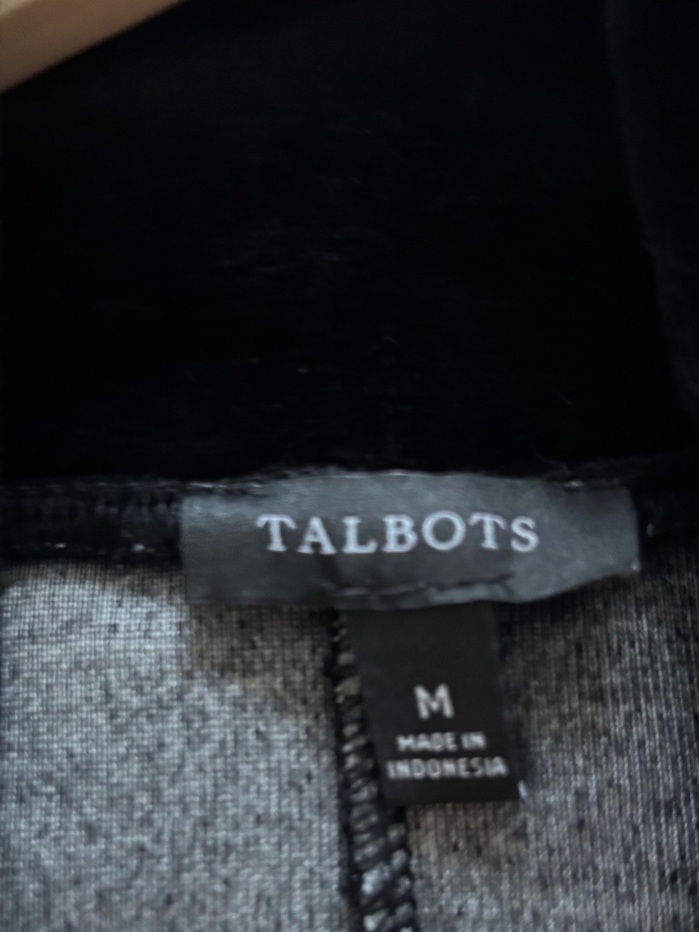 Talbots Velour top - Picture 4 of 5